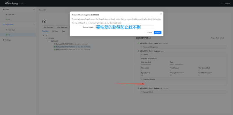 Backrest + Rclone 服务器自动备份方案教程|支持 Cloudflare R2 / S3 对象存储-世林笔记